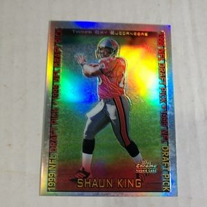 1999 🏈 Topps Chrome Shaun King Rookie #156 Refractor Tampa Bay Buccaneers